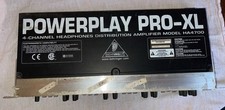 AMPLIFICADOR DE DISTRIBUIÇÃO DE FONE DE OUVIDO BEHRINGER POWERPLAY PRO-XL 4 CANAIS HA4700 comprar usado  Enviando para Brazil