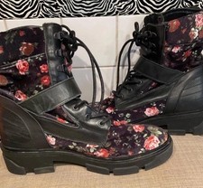 Biker combat boots for sale  BOREHAMWOOD