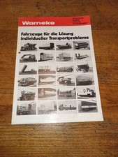 Verkaufsprospekt nutzfahrzeuge gebraucht kaufen  Emmerthal