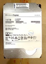 Używany, WD Ultrastar DC HC550 16TB SATA 3.5" Enterprise HDD WUH721816ALE6L4 0F38466 232 na sprzedaż  Wysyłka do Poland