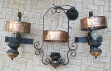 Antico lampadario con usato  Italia
