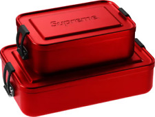 Caja metálica Supreme SIGG pequeña y grande segunda mano  Embacar hacia Argentina