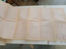 Disegno tecnico originale usato  Santena