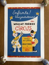 Affiche originale milliat d'occasion  Saint-Germain-en-Laye