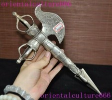 Machado machado machado tomahawk prata tibetana Vajra Dorje Phurpa exorcismo talismã comprar usado  Enviando para Brazil