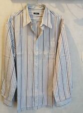 Chemise blanche rayée d'occasion  Bourg-de-Thizy