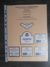 Bieretiketten hessen gießen gebraucht kaufen  Coesfeld