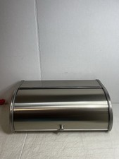 Caixa de pão cozinha capacidade lixeira balcão aço inoxidável rolo superior comprar usado  Enviando para Brazil