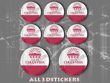 8 x 3D ROUND Resin Domed Flag Chula Vista - USA Adhesive Decal Vinyl comprar usado  Enviando para Brazil