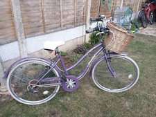 Purple ladies bicycle for sale  TAMWORTH