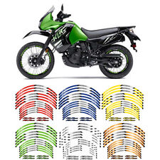 Reflexivo Wheel Rim Stripes Adesivo Decal Para KAWASAKI KLR650 1987-2023 KLR 650 comprar usado  Enviando para Brazil