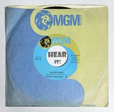 Hot Country Rocker 45 HANK WILLIAMS Cajun Baby / My Heart Won't Me Go MGM hear comprar usado Hot Country Rocker 45 HANK WILLIAMS Cajun Baby / My Heart Won't Me Go MGM hear comprar usado  Enviando para Brazil