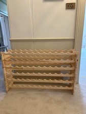 Wooden wine rack for sale  NEWARK