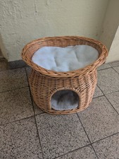 Katzenkorb rattan gebraucht gebraucht kaufen  München