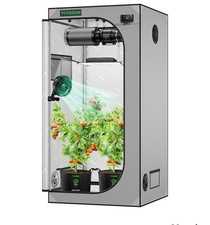 Barraca de cultivo VIVOSUN G336 Advanced Mylar 36"X36"X72" 19mm varas espessadas 3x3x6 comprar usado  Enviando para Brazil