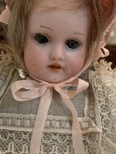 "Muñeco antiguo alemán con cabeza de bisque 9"" Petite Armand Marsella A M 390 ¡Debe verse! segunda mano  Embacar hacia Mexico