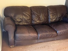 comfy leather couch for sale  Silver Spring