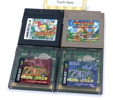 Usado, Conjunto 4 Legend of Zelda Oracle of Ages & Oracle of Seasons Gameboy GB Japonês comprar usado  Enviando para Brazil