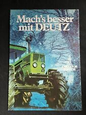 DEUTZ D 13006 Special Allrad  Traktor Schlepper Prospekt 1977 DIN A4 top Zustand comprar usado  Enviando para Brazil