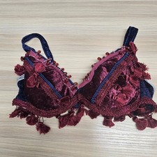 Velvet tassel bra for sale  New York