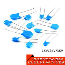 Hochspannung Keramik Kondensator 1KV 2KV 3KV 101 102 152 221 222 223 471 472 comprar usado  Enviando para Brazil