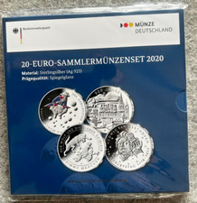 2020 silbermünzen deutschland gebraucht kaufen  Brauneberg, Monzelfeld, Hochscheid
