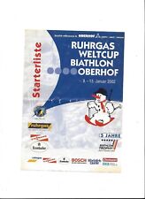 Biathlon weltcup berhof gebraucht kaufen  Nürnberg
