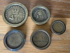 Vintage brass scales for sale  OLDHAM