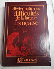 Livre dictionnaire difficulté d'occasion  Orleans-