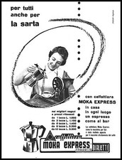 Pubblicita moka express usato  Biella