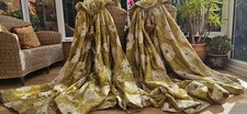 Floral silk interlined for sale  MORECAMBE