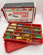 Matchbox Lesney Reino Unido Mattel carros em miniatura + estojo de transporte raro Hot Wheels década de 1960 comprar usado  Enviando para Brazil