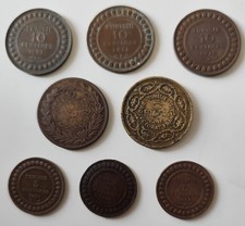 Tunisie francs centimes d'occasion  Paris XIV