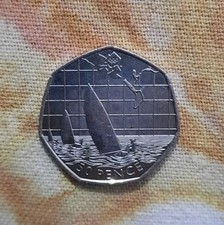 50p sailing london for sale  LONDON