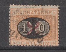 Italia regno 1890 usato  Zungoli