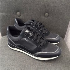 Tênis Geox Preto Clássico Design Confortável Novo Sapatilhas Aneko Abx Tamanho 10 comprar usado  Enviando para Brazil
