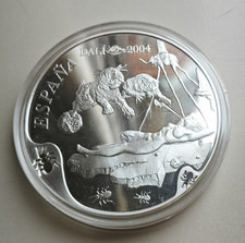 tu_bazar  50 EUROS PLATA  2004 DALI   FNMT PROOF comprar usado  Enviando para Brazil
