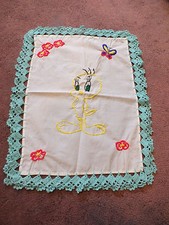 Embroidered doily dresser for sale  Aberdeen