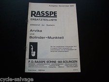 Rasspe ersatzteilleiste system gebraucht kaufen  Grevenbroich