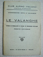 1936 c.a.i. valanghe usato  Biella