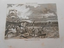 1836 incisione ponte usato  Roma
