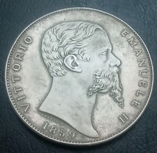 Regno sardegna v.e.ii usato  Roccabianca
