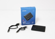 Unidade de Estado Sólido Externa Samsung T7 Shield 2TB MU-PE2T0S/AM - Preto, usado comprar usado  Enviando para Brazil