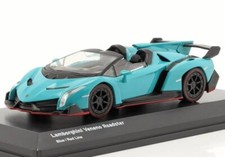 Usado, LAMBORGHINI Veneno Roadster - seablue / red line - Kyosho 1:64 comprar usado  Enviando para Brazil