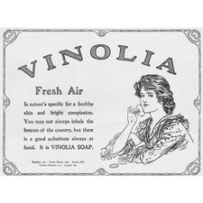 Vinolia soap edwardian for sale  GLASGOW
