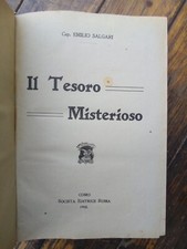 Salgari tesoro misterioso usato  Torino