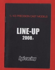HPI RACING 1/43 PRECISION CAST MODELS LINE-UP CATALOGUE year 2008.1, usado comprar usado  Enviando para Brazil