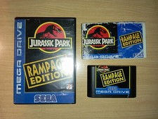 JURASSIC PARK RAMPAGE EDITION - SEGA MEGA DRIVE MEGADRIVE - CIB PAL COMPLETO comprar usado  Enviando para Brazil