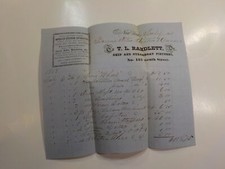 Ship document 1858 d'occasion  Expédié en Belgium