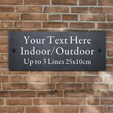 Personalised rustic slate for sale  UK